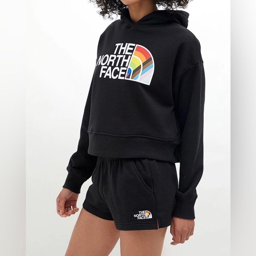 The North Face‎ Women's Men's Pride Half Dome Logo Sweat Shorts XXL NWT